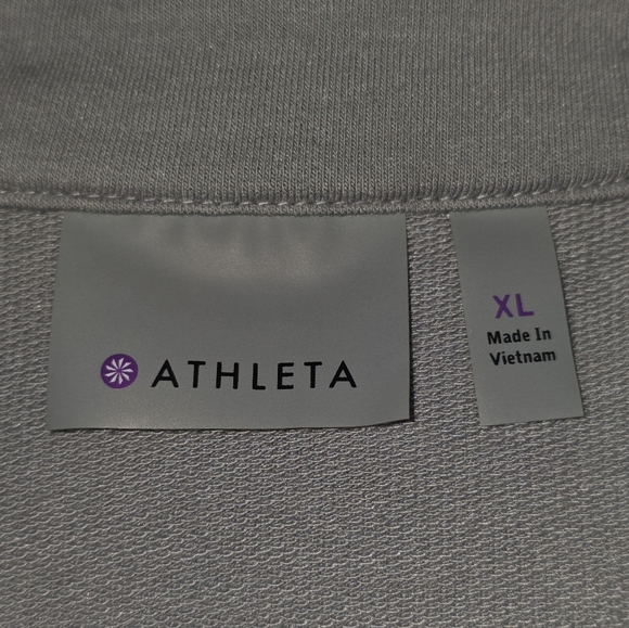 Athleta Quarter Zip Quilted Jacket Size XL - Picture 5 of 6